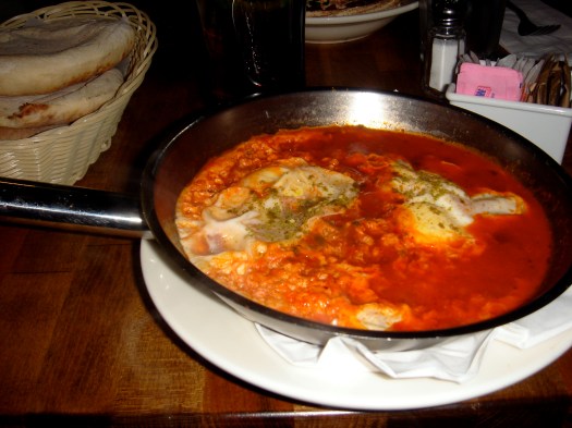 The NYC meal I recreated. Jon's calling it "egg goulash."