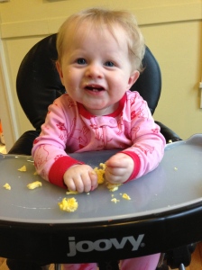 Etta loves eggs.